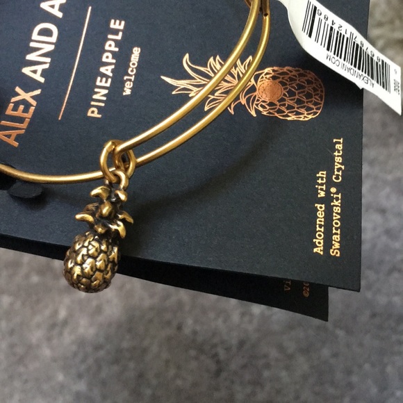Alex and Ani Pineapple Bracelet - Picture 2 of 8